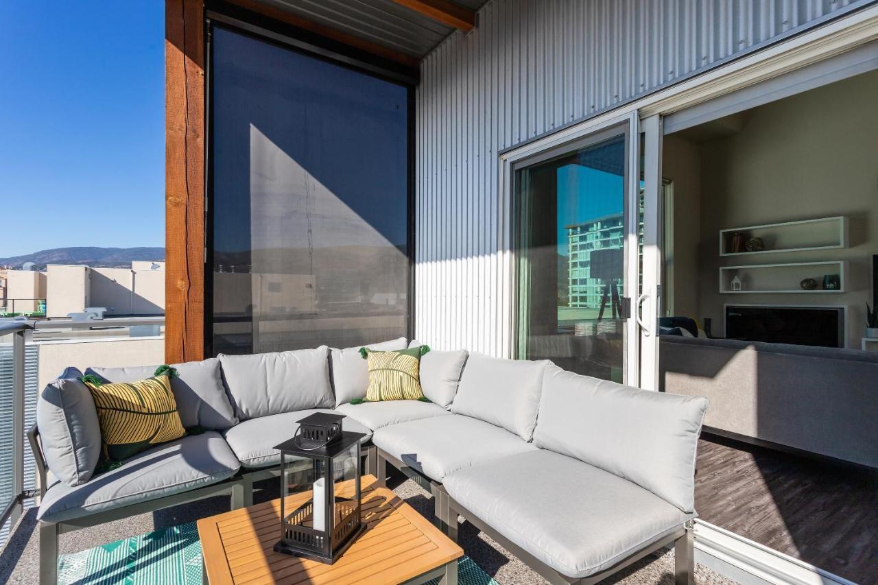 Corner Nest - Luxury Brand New Top Floor 2Bedroom Condo Kelowna Buitenkant foto